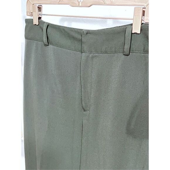 Retro Rafaella Dark Olive Green Dress Slacks - Picture 2 of 4